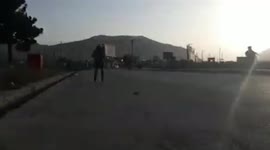 Quiet in streets after Kabul explosion hits mosque