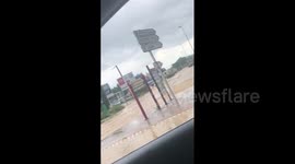 France: Flooding Hits Brignoles, Red Alert Raised