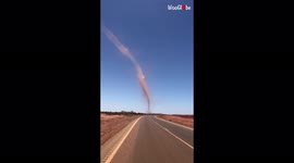 'Head-turning TWISTER caught swirling in Western Australia'