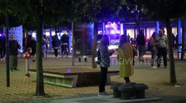 Police Disperse Protesters Against Covid Measures In Ljubljana, Slovenia