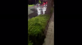 Burst water pipes as Tokyo rocked with 6.1 earthquake