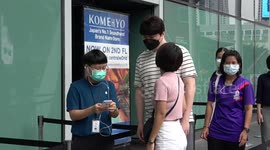 Shoppers queue for iPhone 13 at release in Bangkok, Thailand