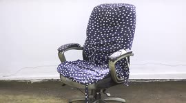 Transforming an old office chair thats falling apart into a beautiful new chair.