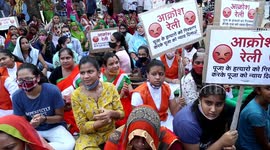 Dowry Demon killed a young woman in India, People protest for justice