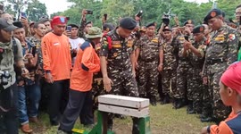 The attraction of breaking concrete by hand without using heavy equipment