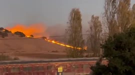 Fire erupts in Napa County, prompts evacuation warnings