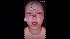 'Fan draws Squid Game characters on her face '