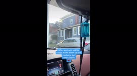 'Loving Grandma visits son's ex to deliver child support payment'