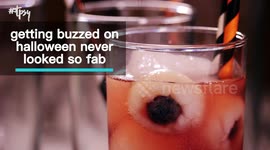 Vampire punch with floating 'eyeballs' is must-make Halloween treat