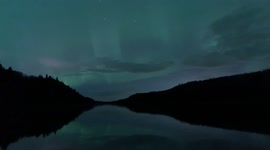 Watch incredible time-lapse footage of the Northern Lights over Alberta, Canada