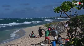 'Da Tumbler' is an innovative tool to get beach sand rid of microplastics