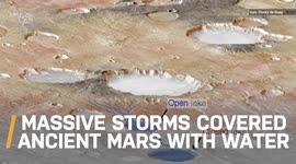 Planetwide Storms Raining Up to 520 Feet May Have Filled Lakes, River on Ancient Mars