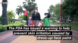 Choose Your Halloween Face Paint Wisely to Avoid Haunting Skin Irritation
