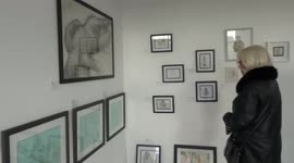 Hudson brothers visit As I See It solo exhibition of paintings by Juliet Lawson at Finsbury Business Centre