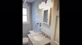 Thrifty mum reveals how she transformed bathroom for just £20 by 'shopping' from her own home.