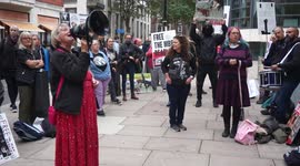 British dog lovers desperately continued to protest the release of the MBR Beagle