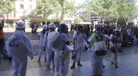 Chile, manifestations 18 Oct 2021