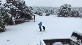 Utah struck with heavy snow during cold front