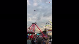 Breathtaking 'Human Cannonball' act at the North Georgia Fair