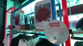 David Bowie pop up store opens on Heddon Street to mark star’s 75th birthday