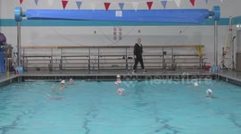Champion synchronised swimming team left without base to train after council closed their pool