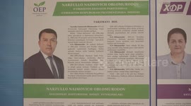 Presidential elections in Tashkent, Uzbekistan