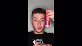 Makeup artist uses lube instead of primer under foundation in bizarre hack