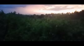 Brgy. Hilamonan beautiful sunset glow