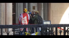Assange supporters storm Royal Courts of Justice during extradition hearing