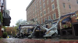 Nor'easter damage slams famed Halloween town Salem, Massachusetts