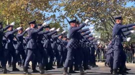 Greece holds large military parade to mark WWII entry anniversary