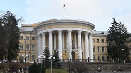 Street scenes of Kyiv as Ukraine reports record daily covid-19 deaths