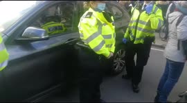 Car abandoned outside Royal Courts of Justice on final day of Julisn Assange trial.