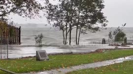 US: Storm Brings Heavy Rains Causing Coastal Flooding In Parts Of East Coast 3