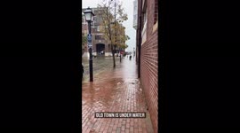 US: Storm Brings Heavy Rains Causing Coastal Flooding In Parts Of East Coast 4