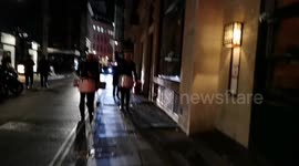 Newsflare Edit - Drummers Cause Chaos And Joy In Soho As They Preform For The Hallowzeem Halloween Party