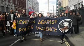 Families march in London highlighting deaths in police custody