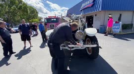 1926 Firetruck featured at a local car show....but wont start!