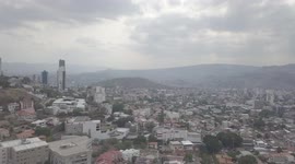 HONDURAS TEGUCIGALPA DRONE AERIAL CITY CENTRAL AMERICA LATIN AMERICA BUILDINGS