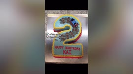 Meet the dad who creates amazing cake designs for his kids' birthdays