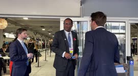 UK Business Secretary Kwasi Kwarteng spotted at COP 26