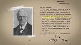 VIDEO: On 104th anniversary of Balfour Declaration, here’s what you need to know about it
