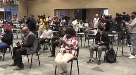 Minority parties disrupt media briefing at IEC operations Centre, allege election corruption