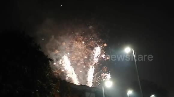 Bonfire Night Fireworks 2021 East London 5th November Guy Fawkes