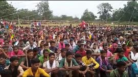 Protest in Silger, India against setting up security force camps in Bastar