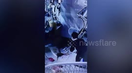 Dozey guard dog stays fast asleep amid burglary in Thailand