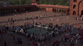 Muslims celebrate Eid-e-Milad-ul-Nabi- in Jama Masjid, New Delhi, India
