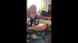 Man Farts In Girls Face