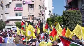 Palestinians mark 17th anniversary of the death of late president Yasser Arafat