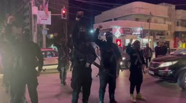 Islamic Jihad marks the assassination of one of its leaders with a military parade in Gaza